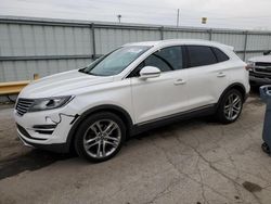 Vehiculos salvage en venta de Copart Dyer, IN: 2015 Lincoln MKC