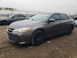 Salvage cars for sale at Houston, TX auction: 2015 Toyota Camry LE