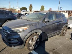 Salvage cars for sale from Copart Wilmington, CA: 2016 Hyundai Tucson Limited