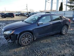 Salvage cars for sale at Windsor, NJ auction: 2012 Chrysler 200 Limited