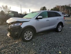 KIA Sorento salvage cars for sale: 2020 KIA Sorento L