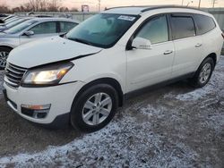 Salvage cars for sale at Chicago Heights, IL auction: 2014 Chevrolet Traverse LT