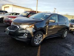 Salvage cars for sale at New Britain, CT auction: 2018 Chevrolet Equinox LT