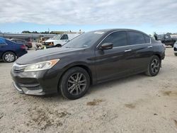 Salvage cars for sale at auction: 2016 Honda Accord LX