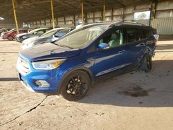 Salvage cars for sale at Phoenix, AZ auction: 2017 Ford Escape Titanium