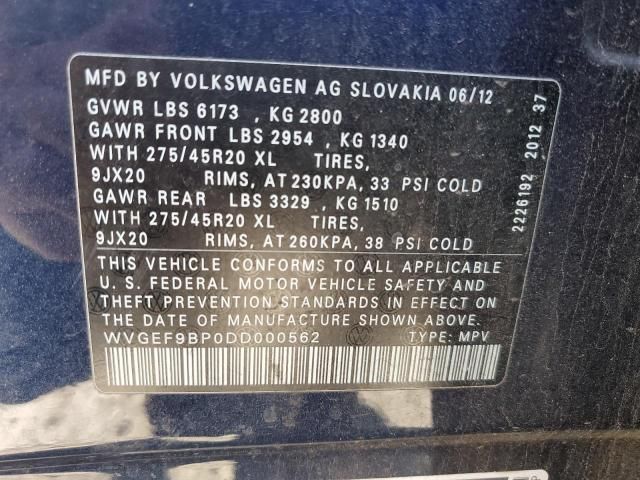 2013 Volkswagen Touareg V6