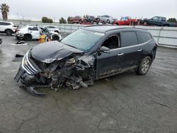 Salvage cars for sale from Copart Martinez, CA: 2017 Chevrolet Traverse LT