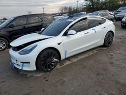 Salvage cars for sale at auction: 2021 Tesla Model 3