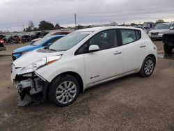 Salvage cars for sale at Nampa, ID auction: 2017 Nissan Leaf S