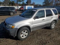 Salvage cars for sale at Hampton, VA auction: 2006 Ford Escape HEV