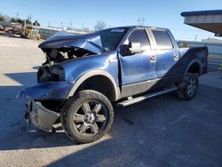 Salvage cars for sale at Oklahoma City, OK auction: 2008 Ford F150 Supercrew