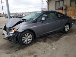 Vehiculos salvage en venta de Copart Los Angeles, CA: 2012 Honda Civic LX