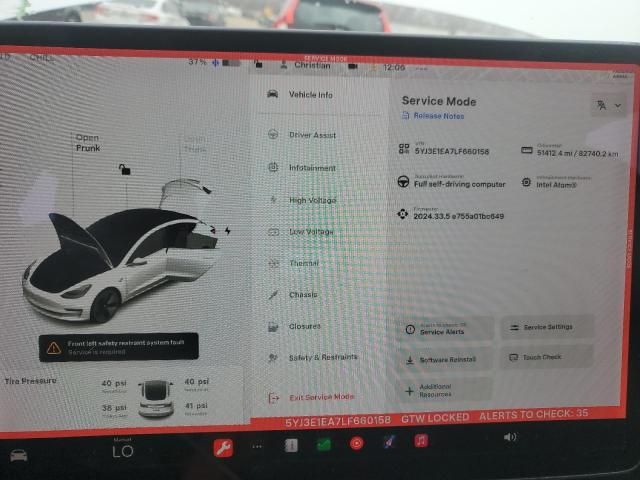 2020 Tesla Model 3