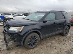 Ford Explorer salvage cars for sale: 2018 Ford Explorer XLT