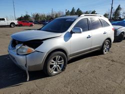 Salvage cars for sale at Denver, CO auction: 2012 Hyundai Veracruz GLS