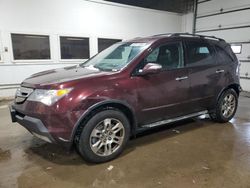 Acura mdx salvage cars for sale: 2009 Acura MDX Technology