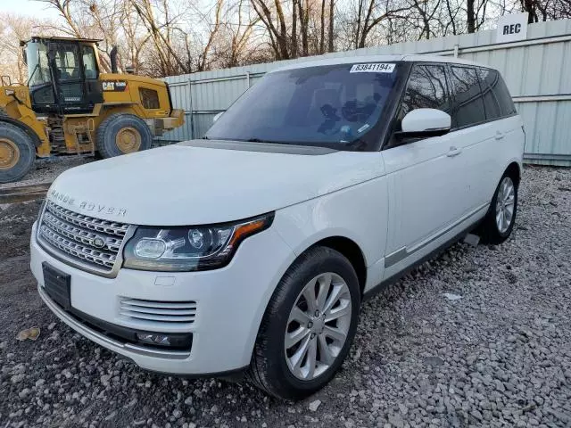 2016 Land Rover Range Rover HSE