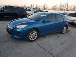 Salvage cars for sale at Bridgeton, MO auction: 2012 Mazda 3 I