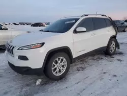 Jeep salvage cars for sale: 2016 Jeep Cherokee Latitude