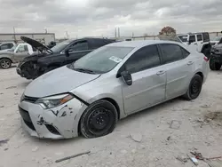 2016 Toyota Corolla L en venta en Haslet, TX