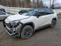 Salvage cars for sale at Center Rutland, VT auction: 2022 Toyota Rav4 XSE