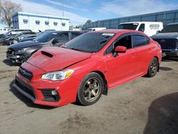 Subaru salvage cars for sale: 2018 Subaru WRX