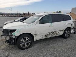 Salvage cars for sale at Mentone, CA auction: 2019 Nissan Pathfinder S