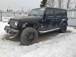 Jeep salvage cars for sale: 2019 Jeep Wrangler Unlimited Sahara