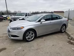 Salvage cars for sale at Louisville, KY auction: 2018 Ford Fusion SE