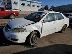 Salvage cars for sale at Albuquerque, NM auction: 2003 Toyota Corolla CE