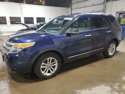 Salvage cars for sale at Ham Lake, MN auction: 2011 Ford Explorer XLT