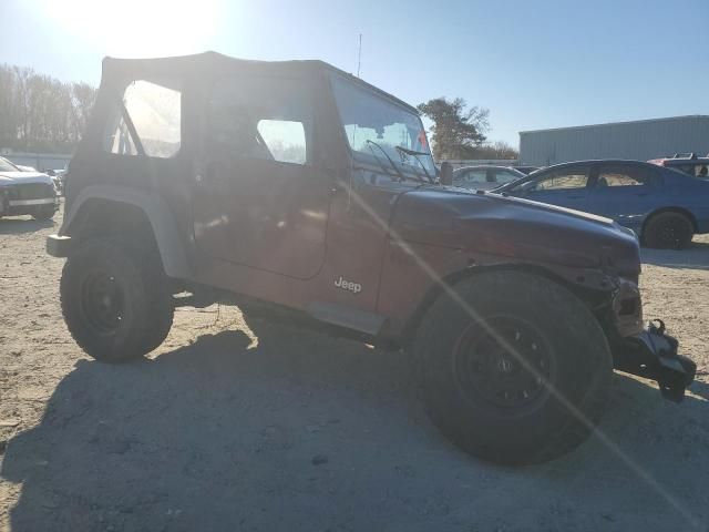 2003 Jeep Wrangler / TJ Sahara