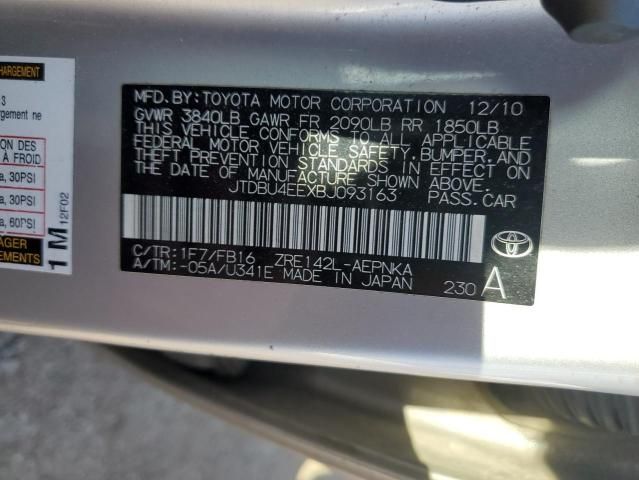 2011 Toyota Corolla Base