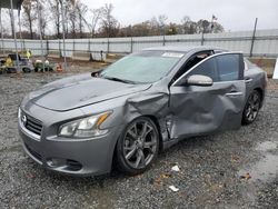 Salvage cars for sale from Copart Spartanburg, SC: 2014 Nissan Maxima S