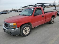 Salvage trucks for sale at Bridgeton, MO auction: 2005 GMC New Sierra C1500