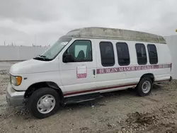 Salvage trucks for sale at Cahokia Heights, IL auction: 2000 Ford Econoline E250 Van