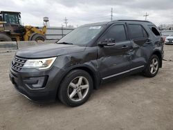 Ford salvage cars for sale: 2017 Ford Explorer XLT