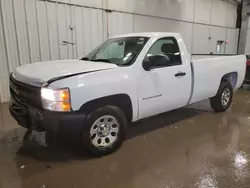 Salvage cars for sale at Franklin, WI auction: 2012 Chevrolet Silverado C1500