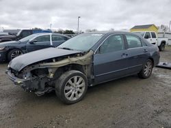 Salvage cars for sale at Sacramento, CA auction: 2007 Honda Accord EX