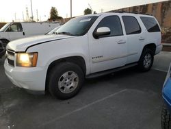 Salvage cars for sale at Wilmington, CA auction: 2007 Chevrolet Tahoe C1500