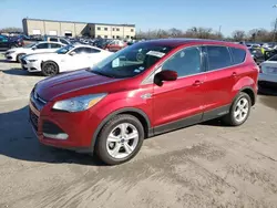 Salvage cars for sale at Wilmer, TX auction: 2016 Ford Escape SE