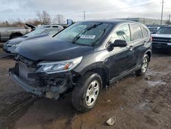 Salvage cars for sale from Copart Chicago Heights, IL: 2016 Honda CR-V LX