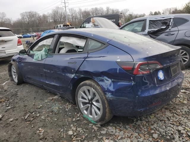 2022 Tesla Model 3