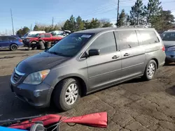 Salvage cars for sale at Denver, CO auction: 2008 Honda Odyssey EX