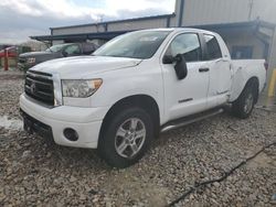 Salvage cars for sale at Wayland, MI auction: 2013 Toyota Tundra Double Cab SR5