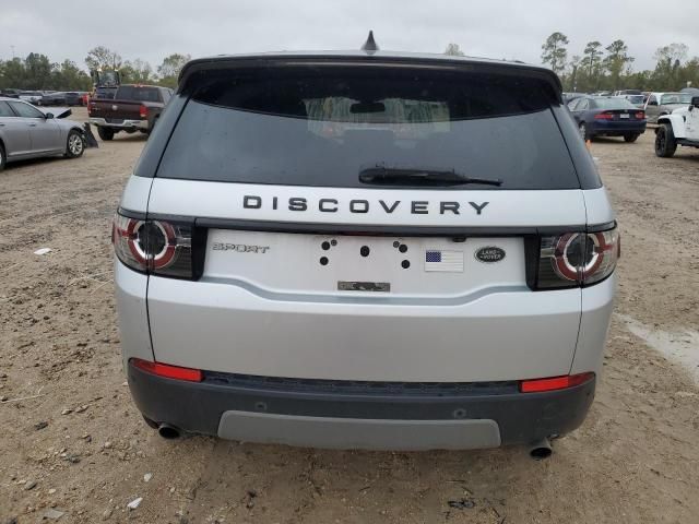 2018 Land Rover Discovery Sport SE