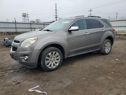 Vehiculos salvage en venta de Copart Chicago Heights, IL: 2011 Chevrolet Equinox LTZ