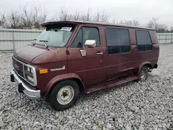 GMC Rally Wago salvage cars for sale: 1993 GMC Rally Wagon / Van G2500