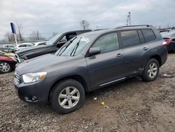 Toyota Highlander se salvage cars for sale: 2010 Toyota Highlander SE