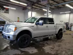 Ford salvage cars for sale: 2010 Ford F150 Supercrew